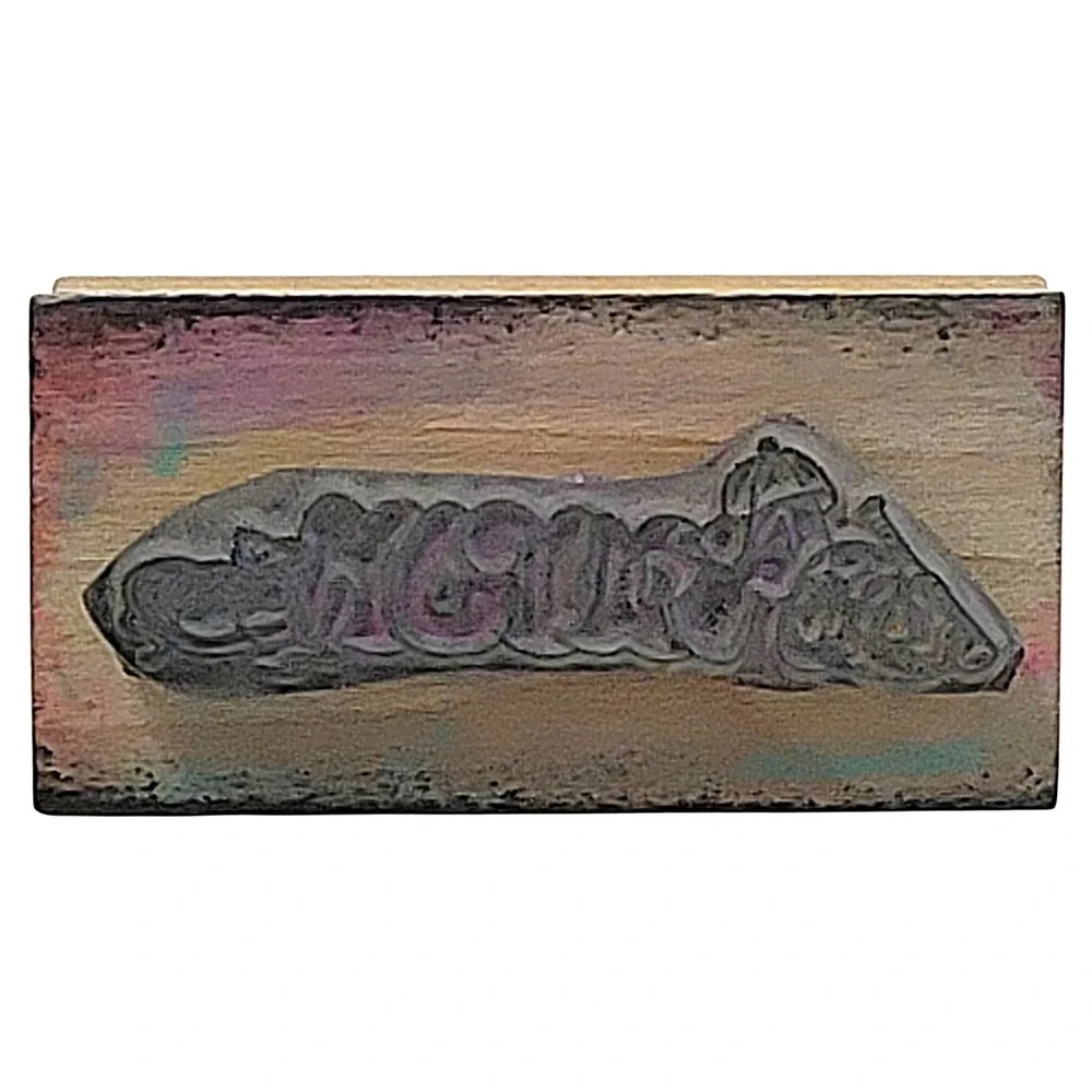 VTG Art Impressions Aaron Rubber Stamp 1